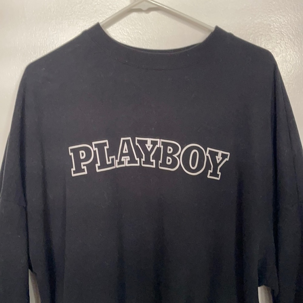 Black playboy sweatshirt
